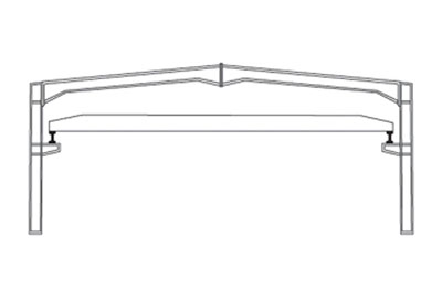 帶吊車的輕鋼結構系統(tǒng)